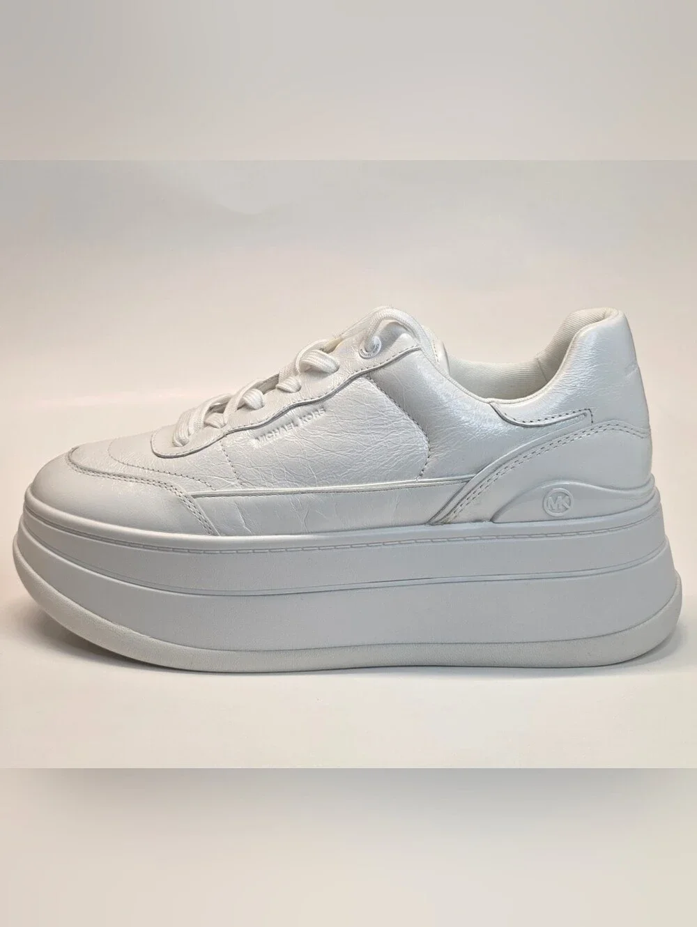 New Michael Kors Platform Sneakers Shoes  Hayes Lace Up  Women's Size 10